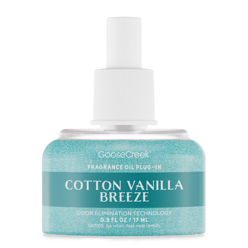 Cotton Vanilla Breeze Odor Eliminating Plug-in Refill r359n chsrj b9mcj